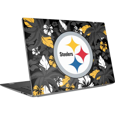 NFL Pittsburgh Steelers Tropical Print Dell XPS Skin